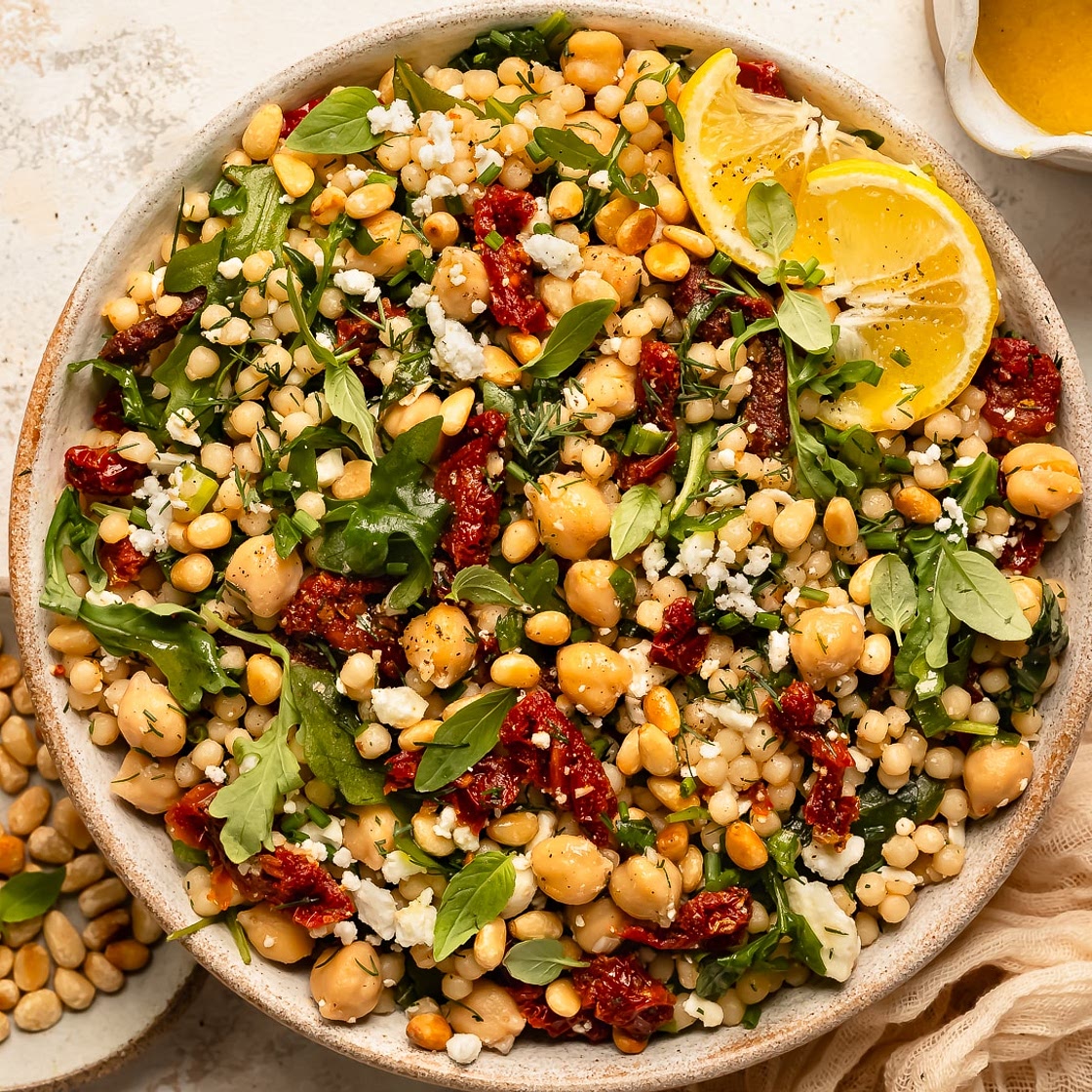 Israeli Pearl Couscous Salad