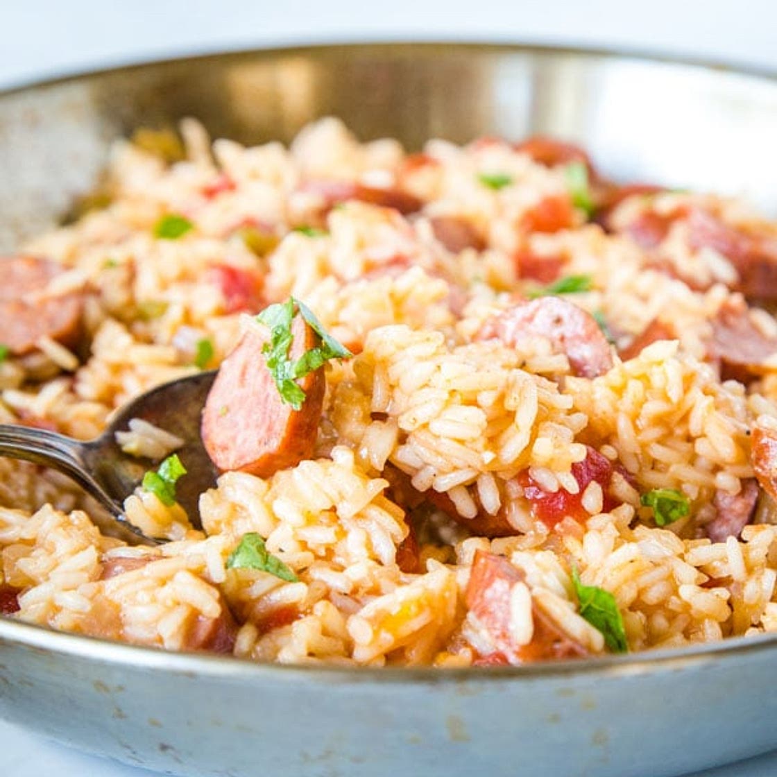 Sausage & Rice Skillet