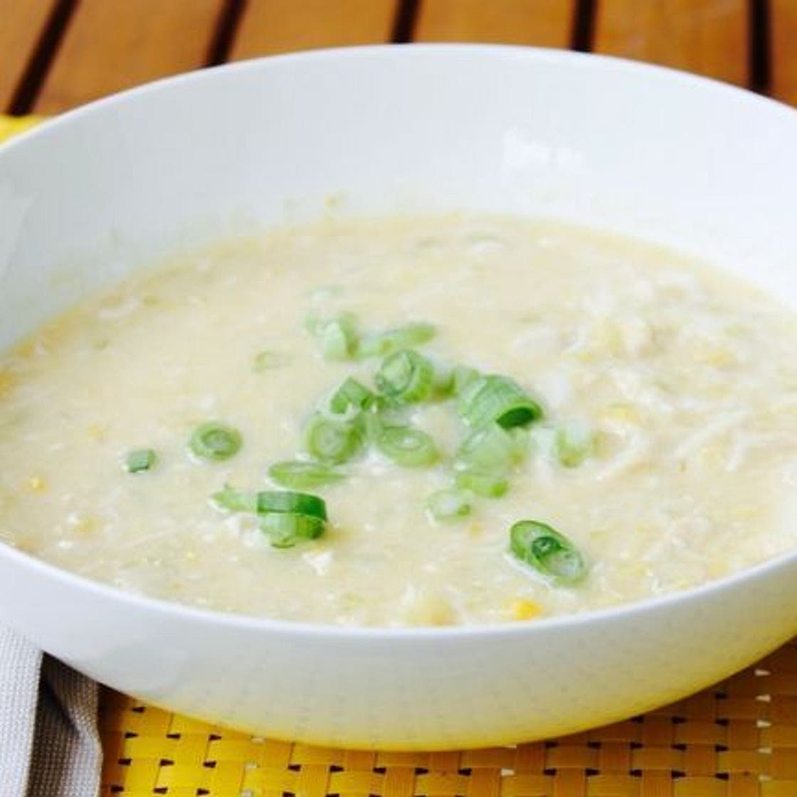 Chinese chicken and sweetcorn soup recipe