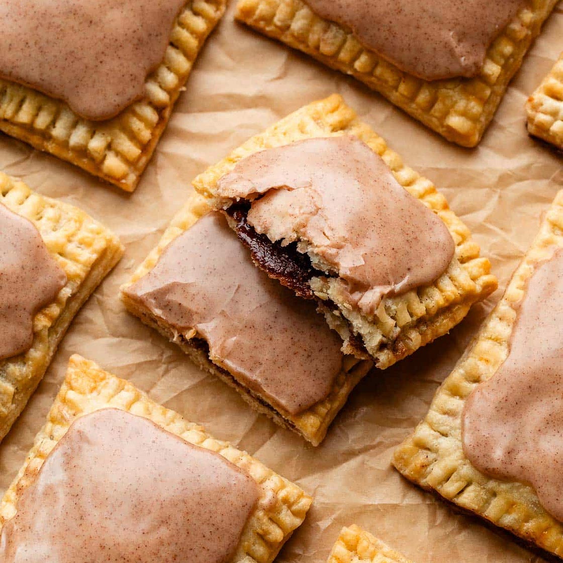 Homemade Frosted Brown Sugar Cinnamon Pop Tarts