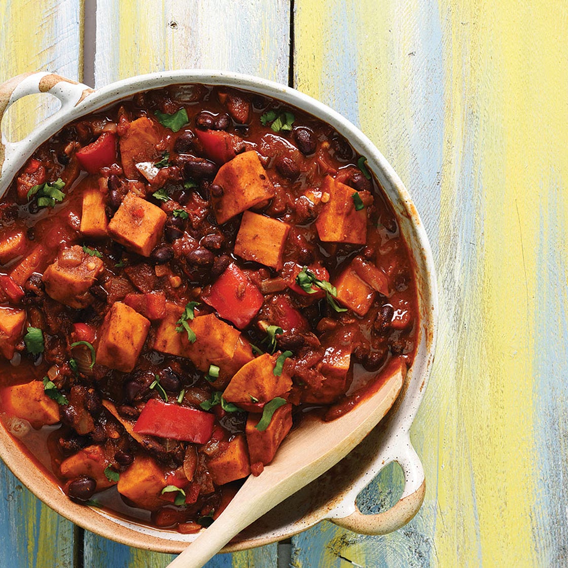 Vegan Sweet Potato & Black Bean Curry