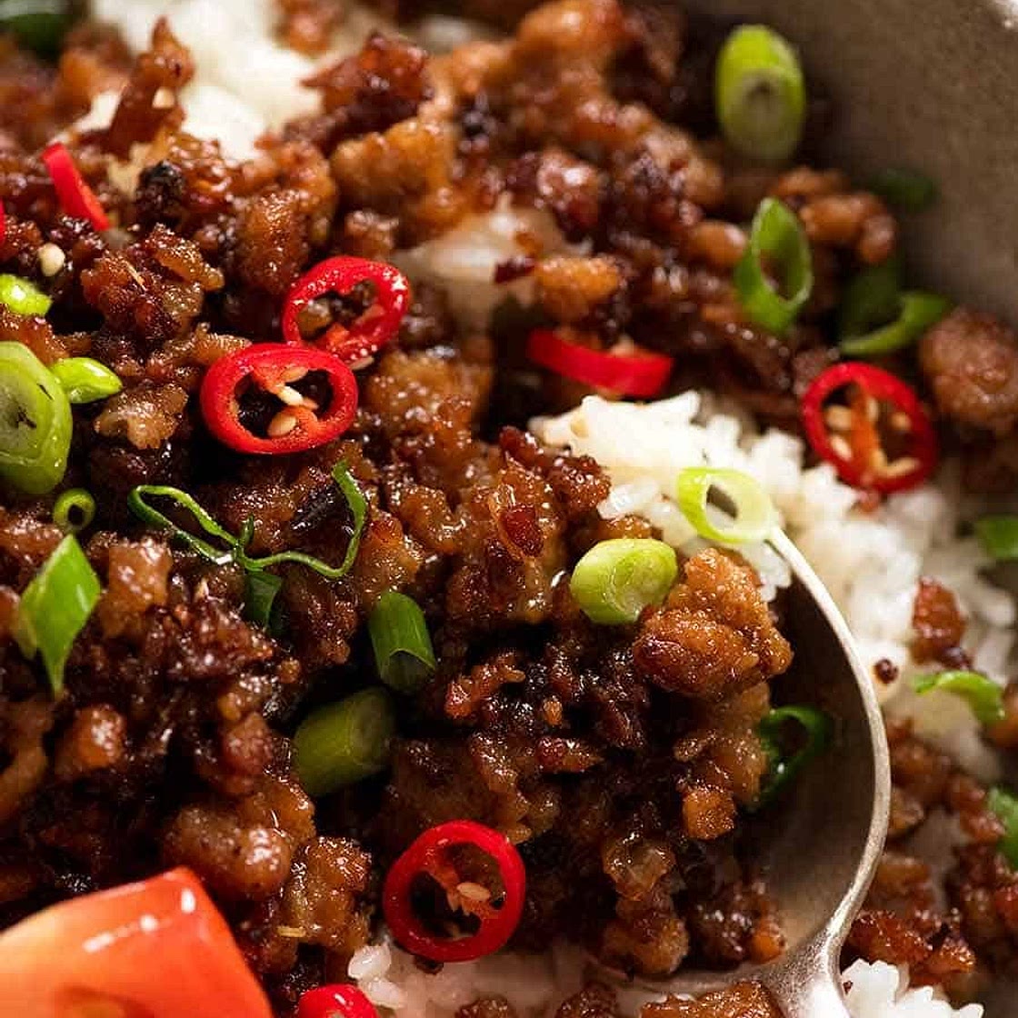 Vietnamese Caramelised Pork Bowls