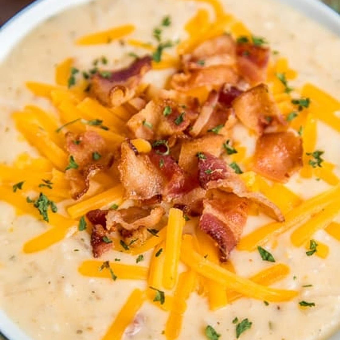 Slow Cooker Crack Potato Soup