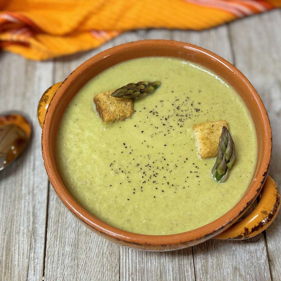 Instant Pot Cream of Asparagus Soup