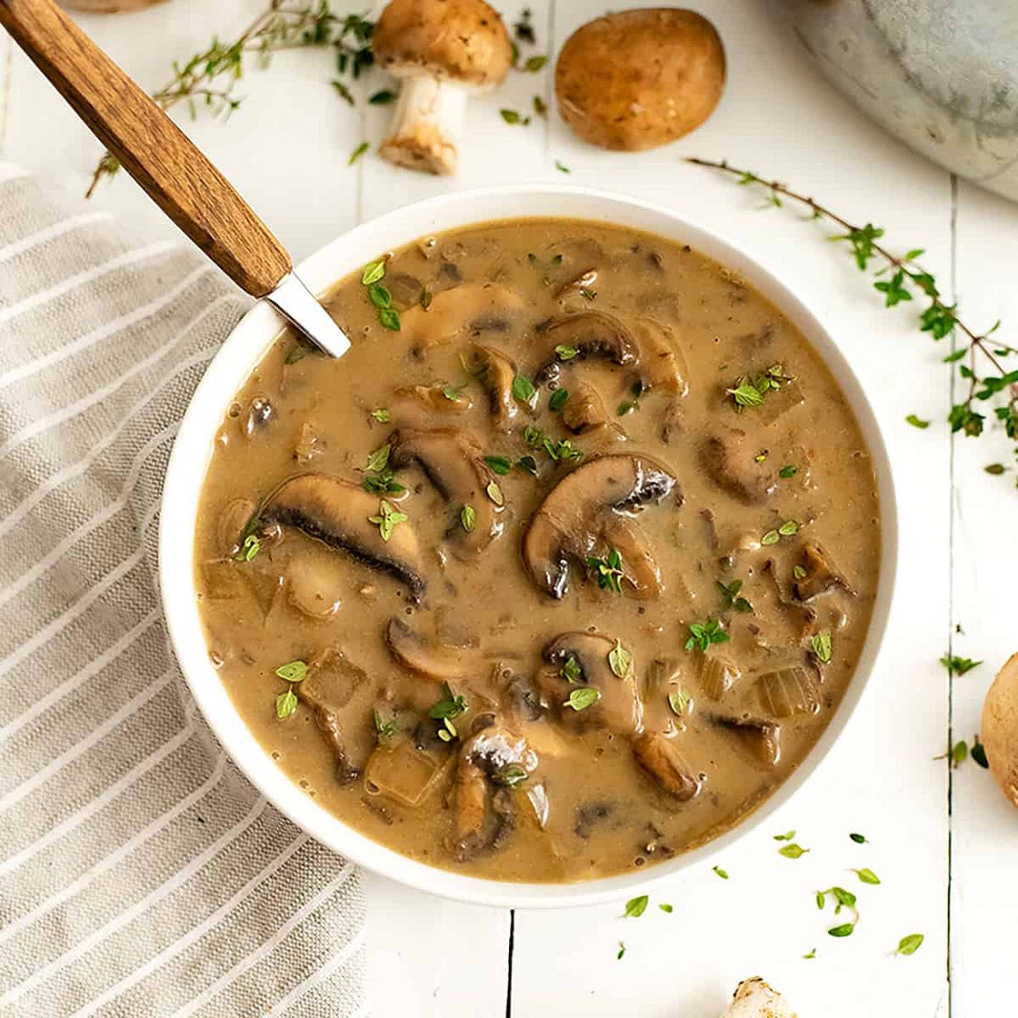 Best Ever Mushroom Soup