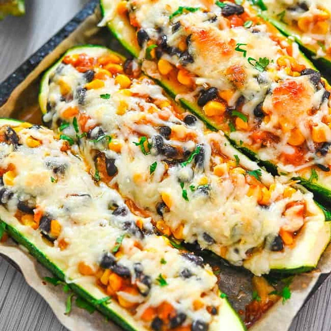Mexican Zucchini Boats