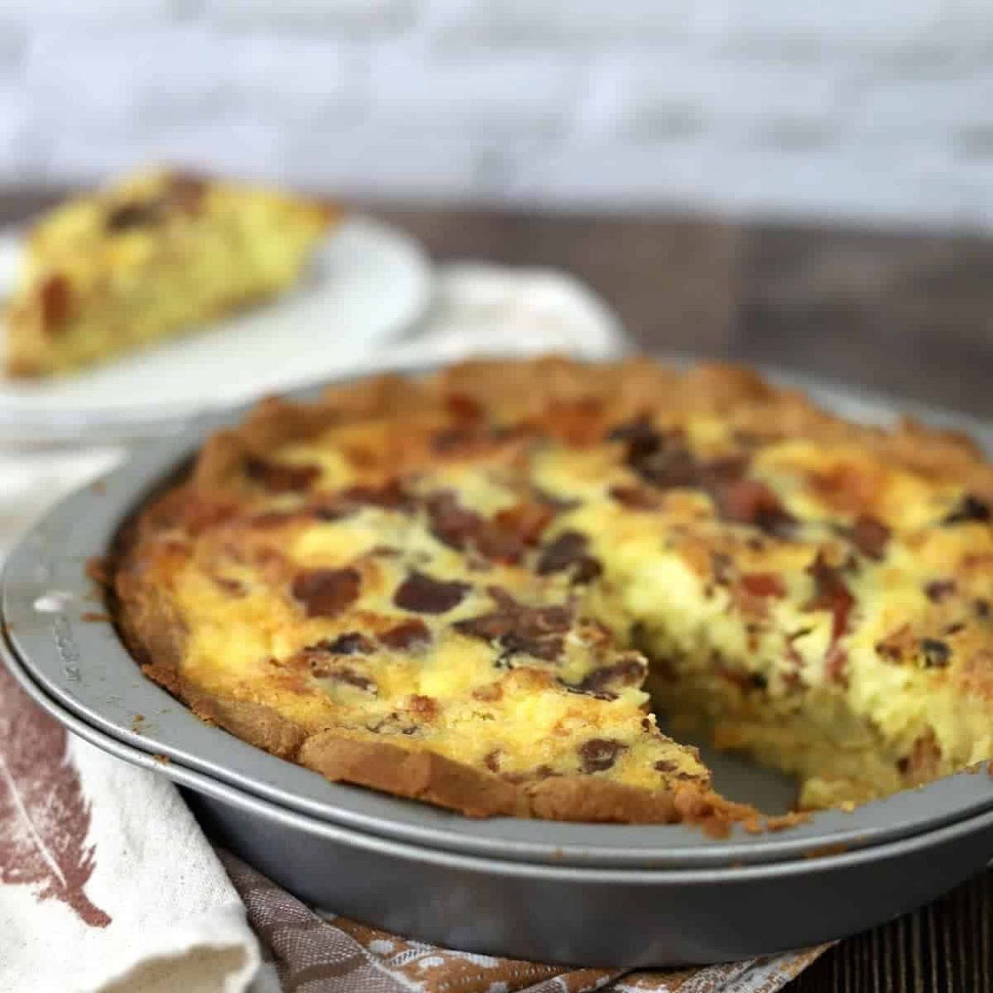 Keto Quiche Lorraine