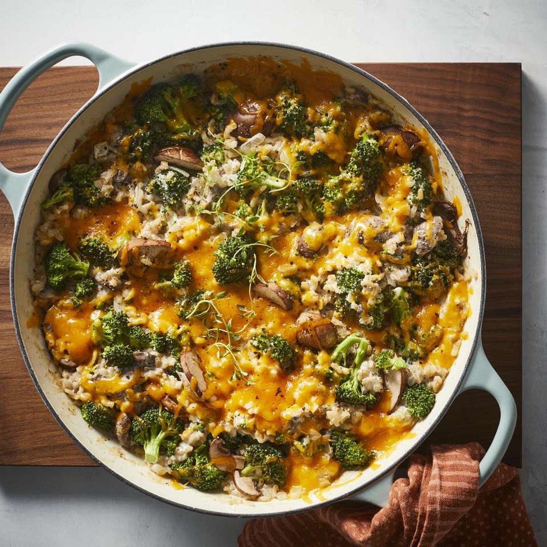 Broccoli, Cheese & Rice Casserole