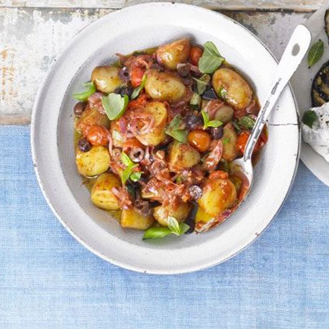 Mediterranean potato salad