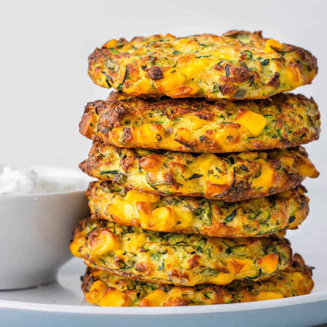 Zucchini Corn Fritters