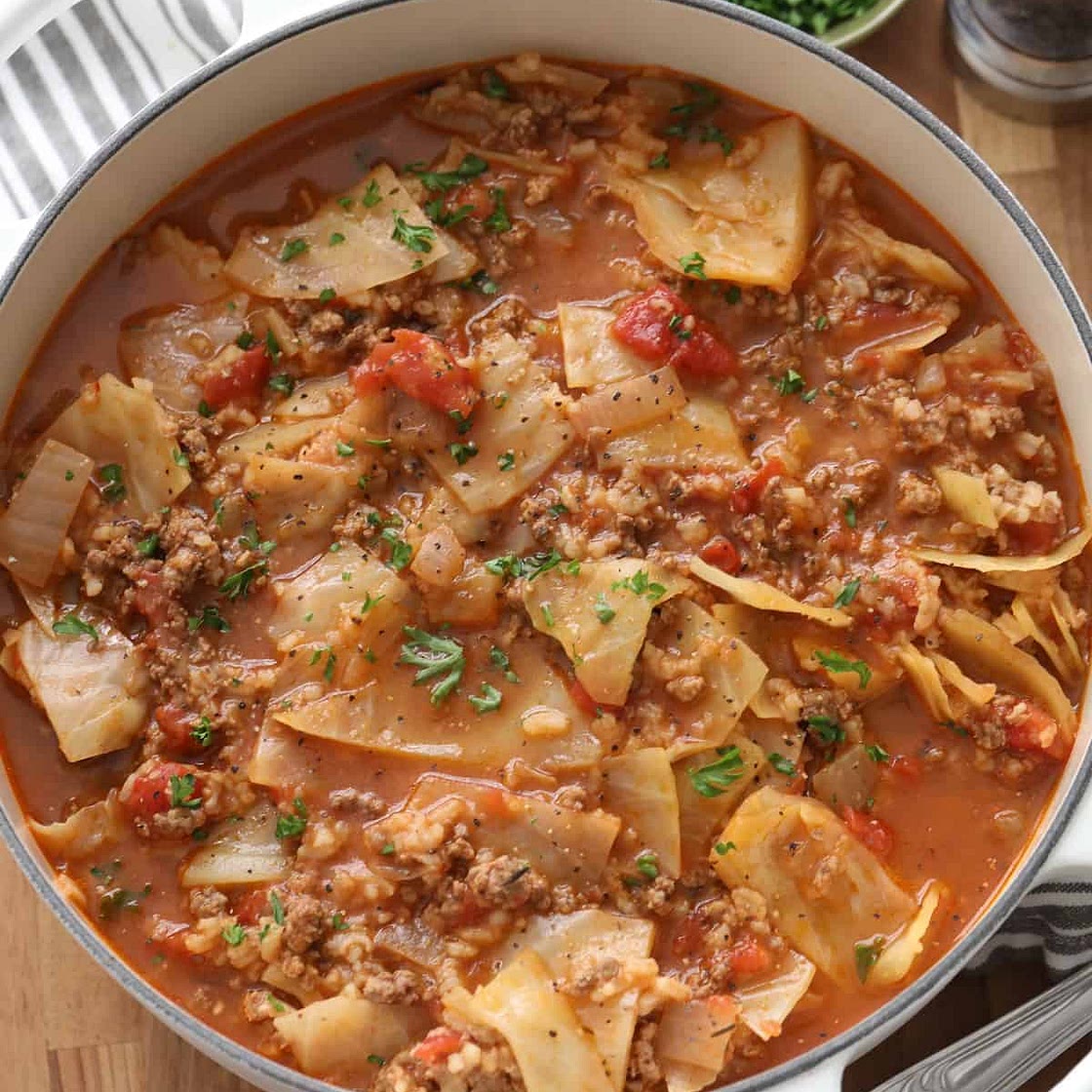 Cabbage Roll Soup Recipe