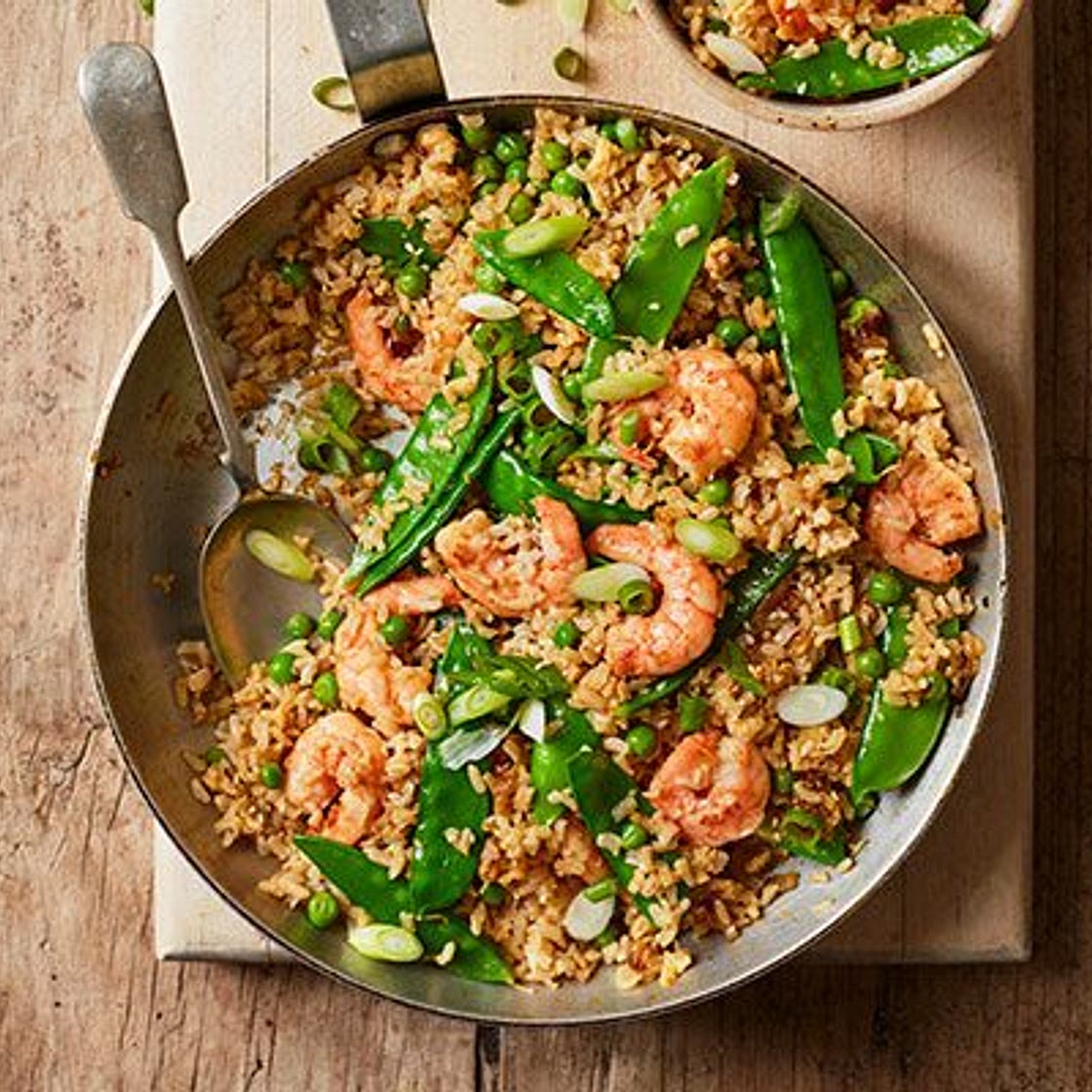 Prawn fried rice