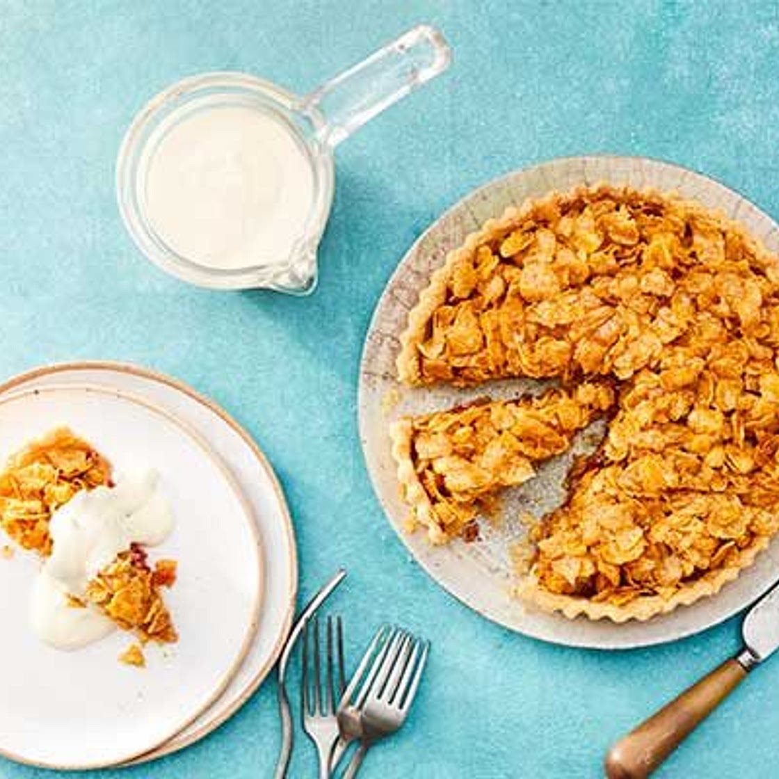 Easy cornflake tart