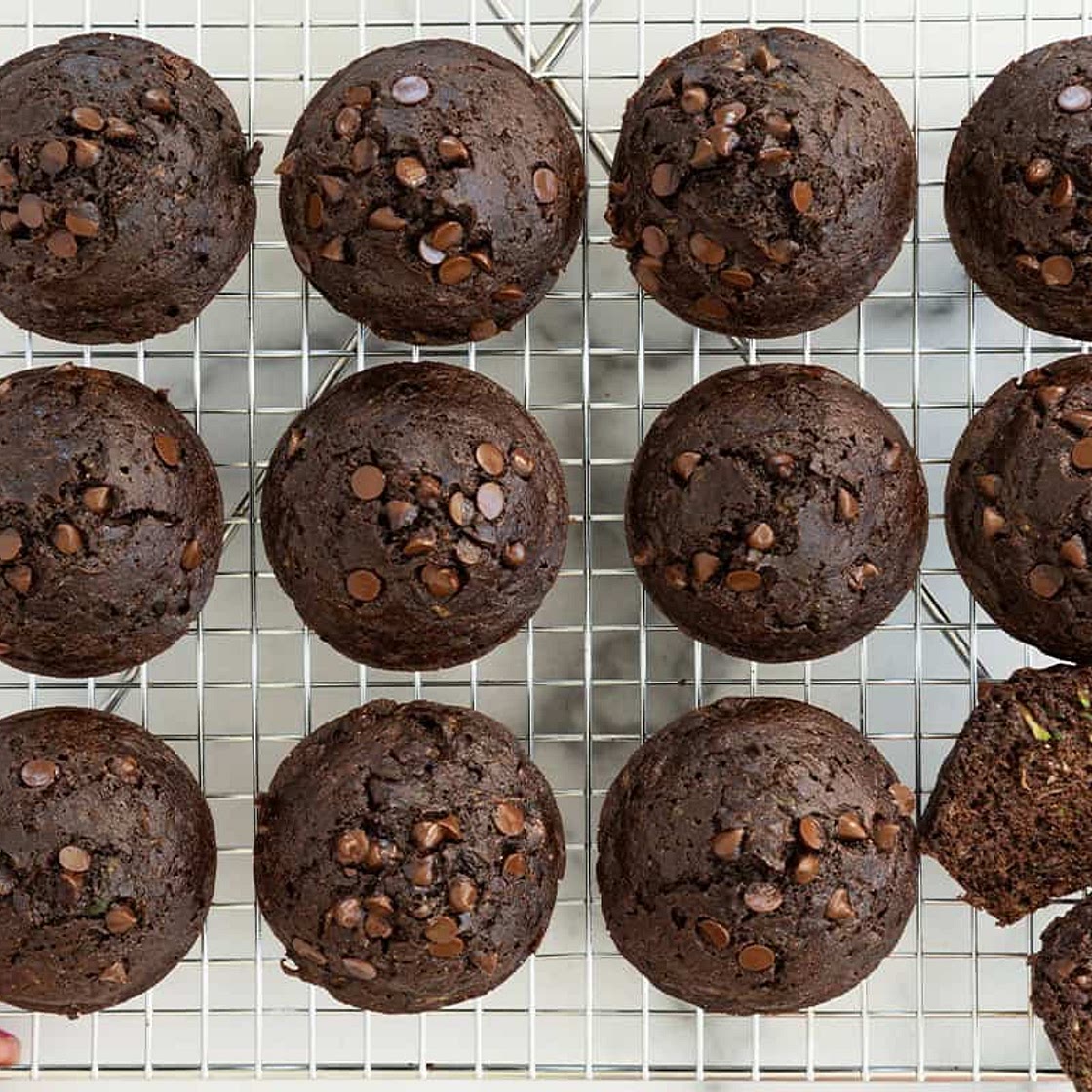 Chocolate Chip Zucchini Muffins
