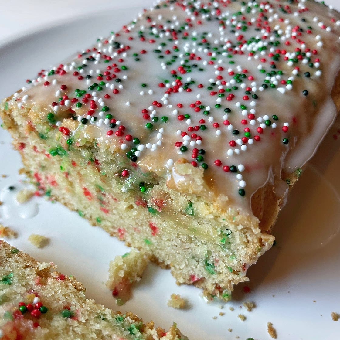 Gluten-Free Christmas Sugar Cookie Bread