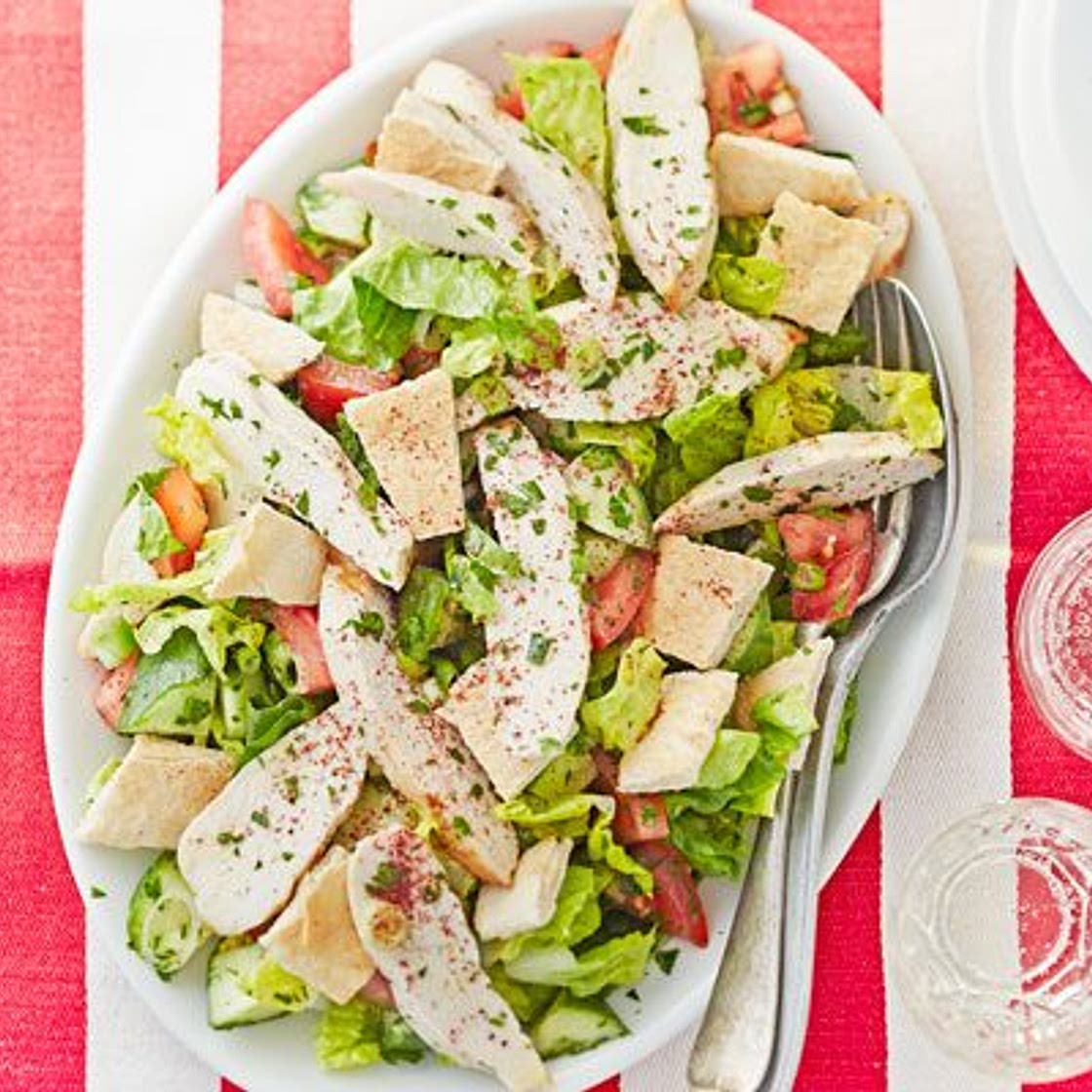 Chicken fattoush