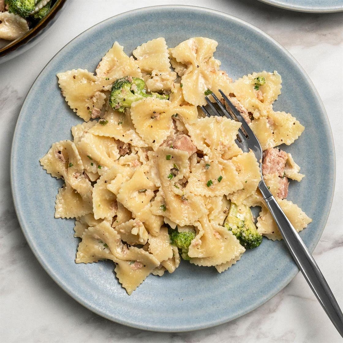 Ham and Broccoli Pasta
