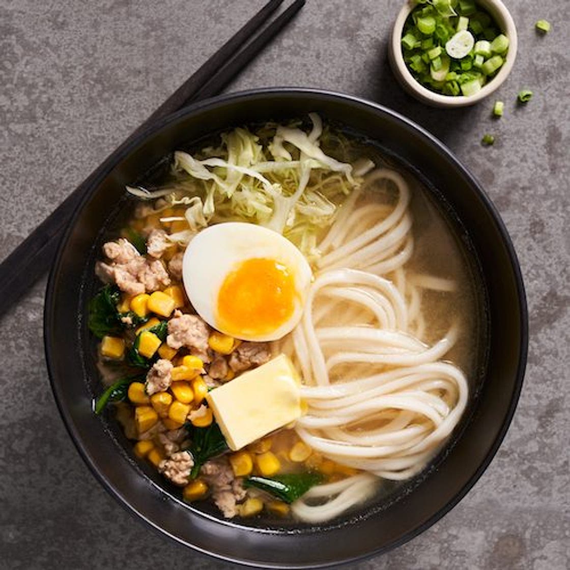 Speedy Sweetcorn & Pork Ramen | Marion's Kitchen
