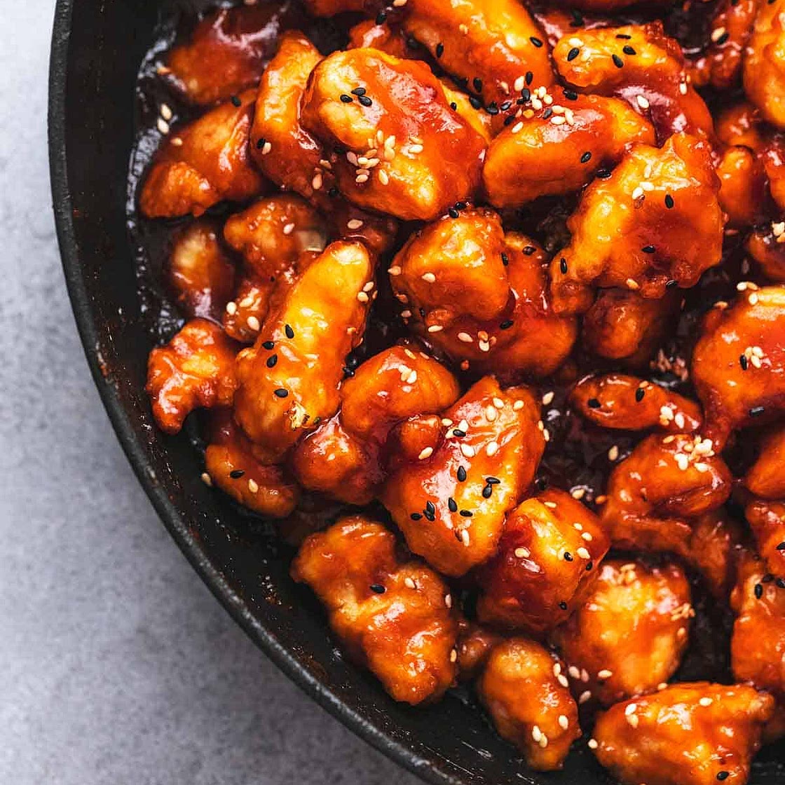 Sticky Sesame Chicken