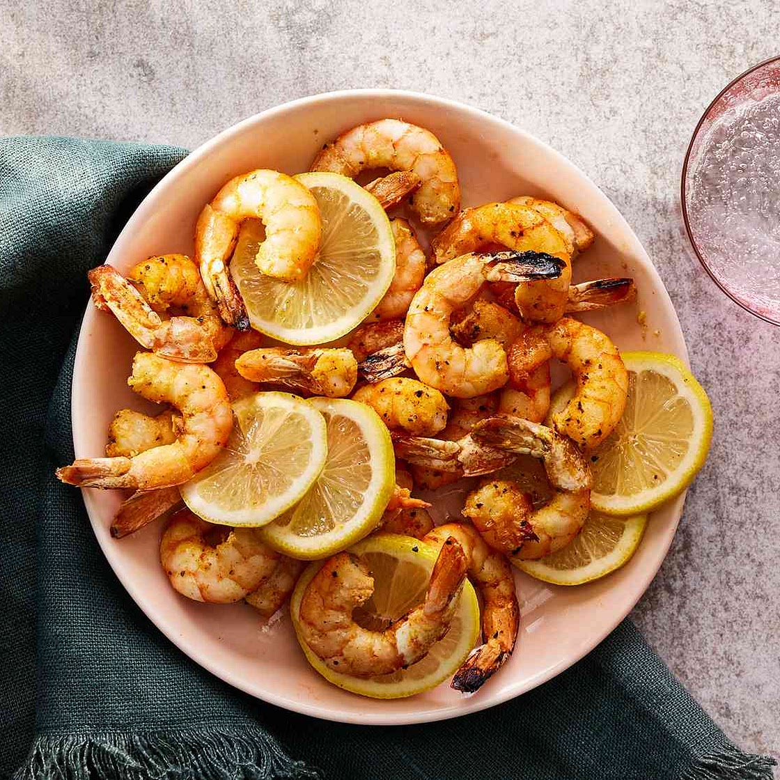 Air Fryer Lemon Pepper Shrimp