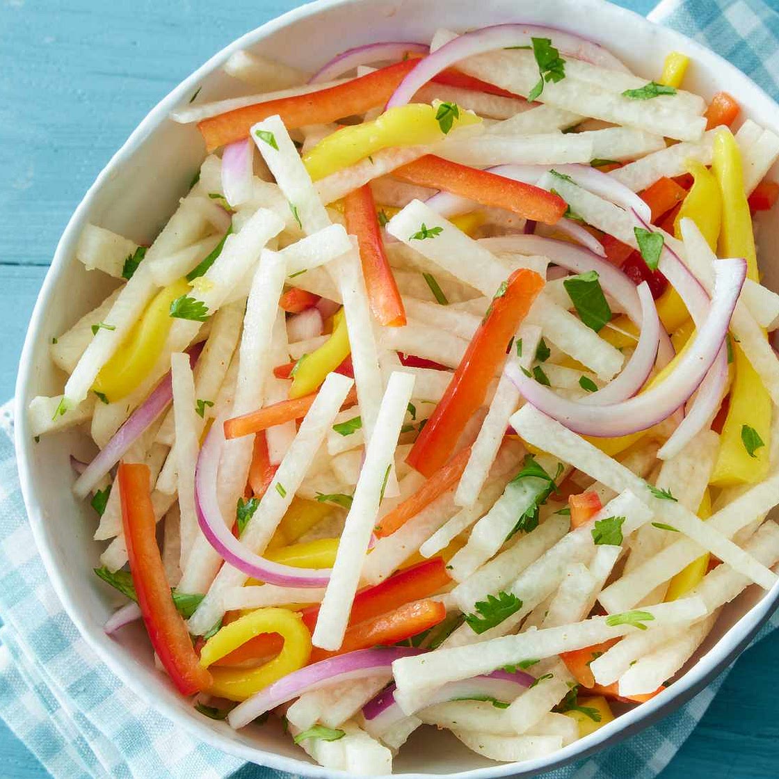 Jicama Salad with Mango and Lime