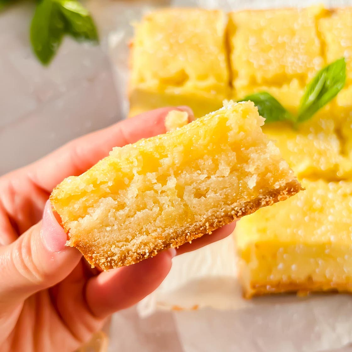Dairy Free Lemon Bars