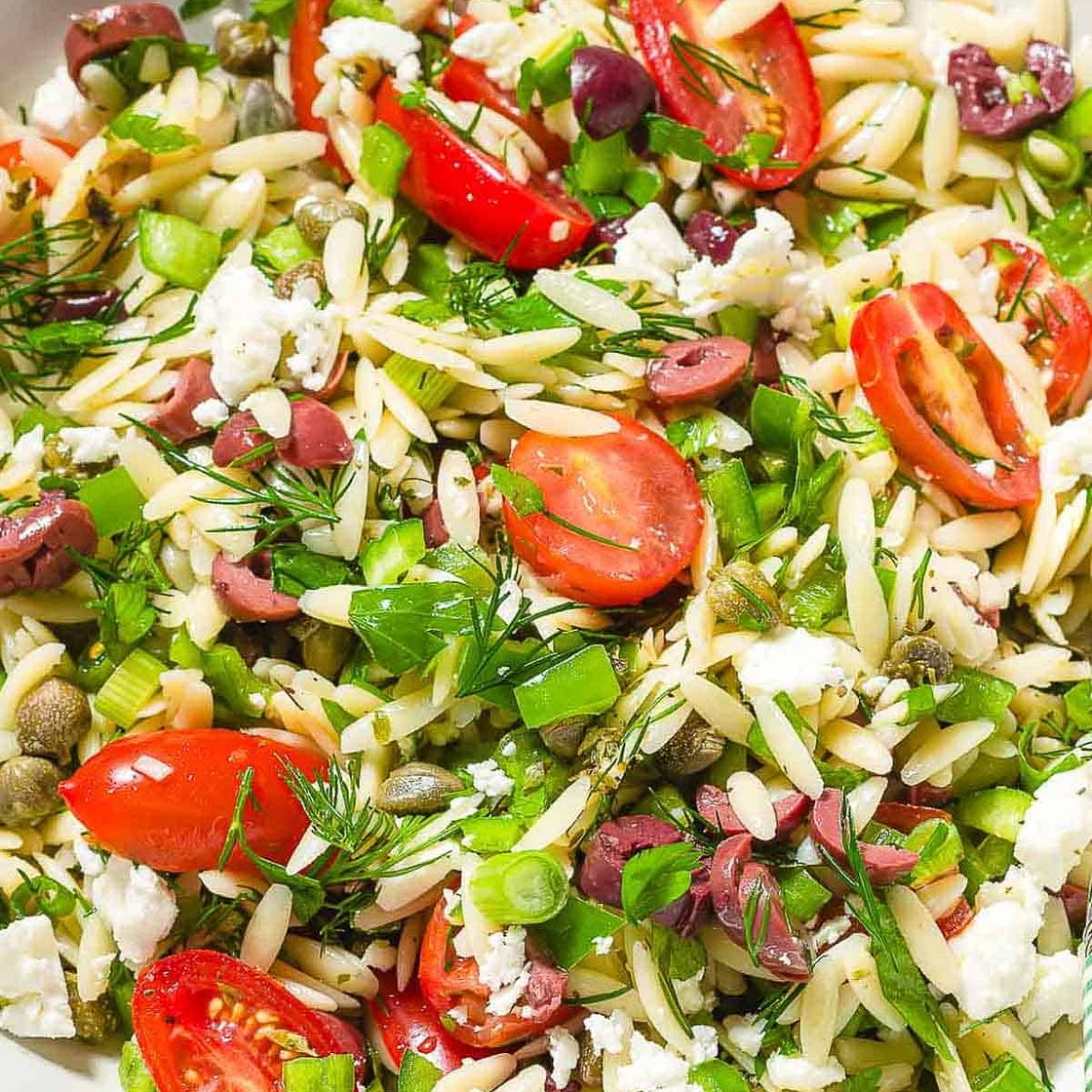 Mediterranean Orzo Salad