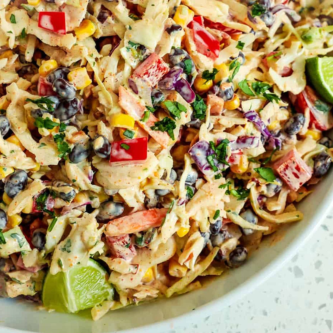 Easy Mexican Coleslaw Recipe