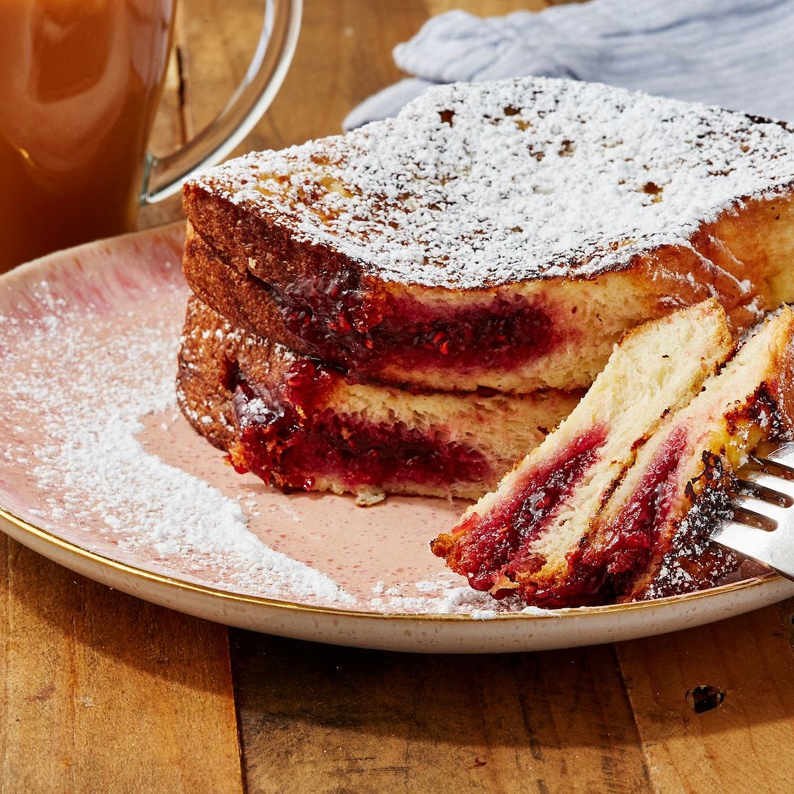 Jam Doughnut French Toast