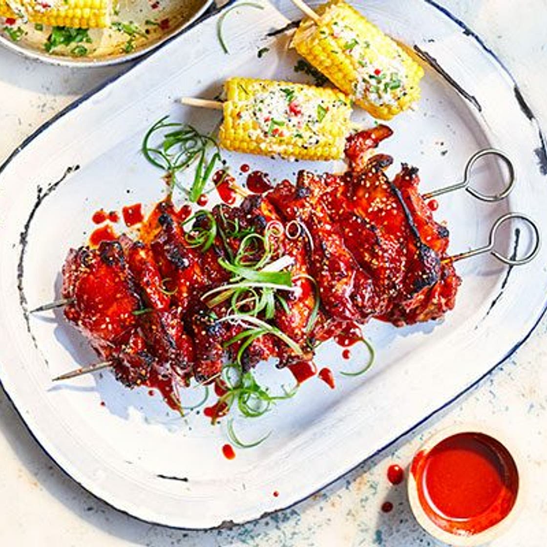 Korean chilli, sesame & honey chicken