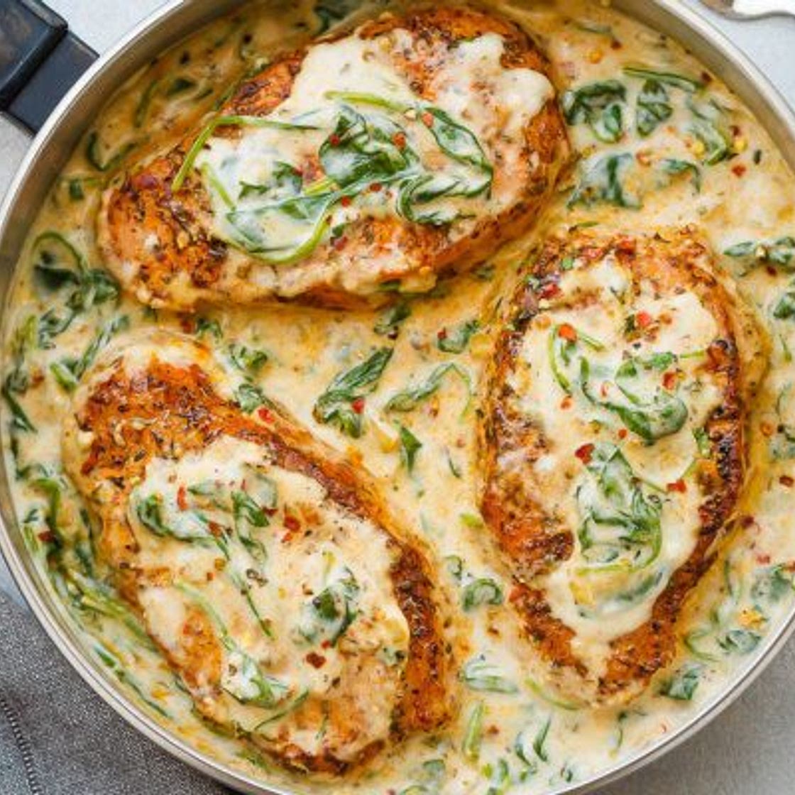 Creamy Garlic Pork Chops