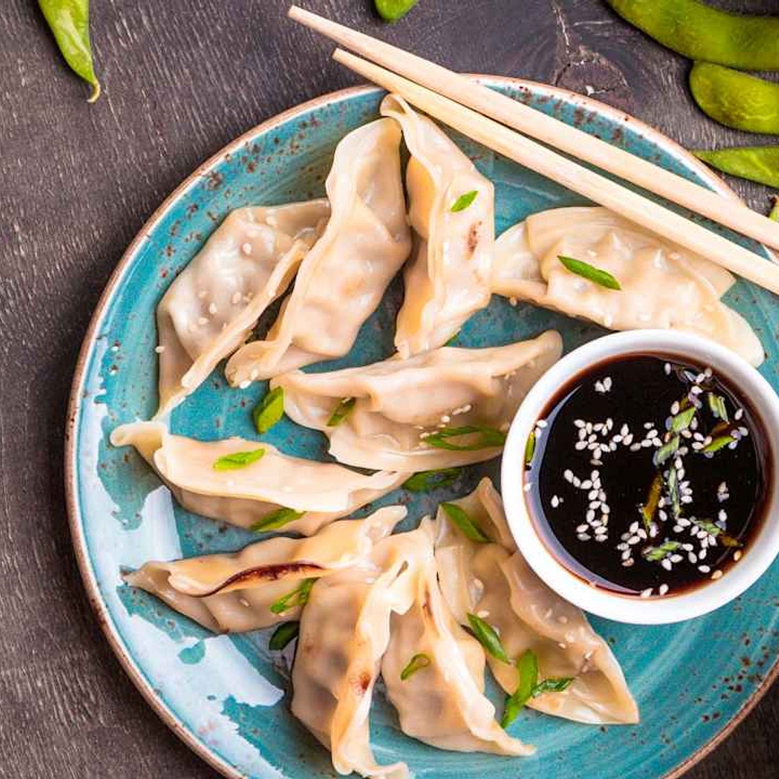 Pork and prawn dumplings