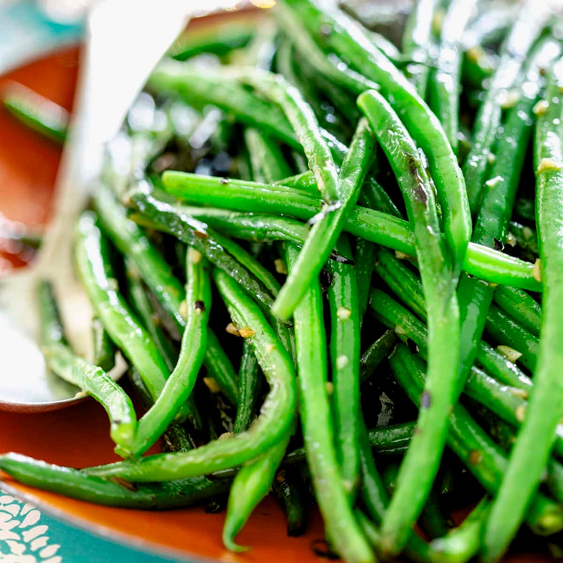 Simple Skillet Green Beans