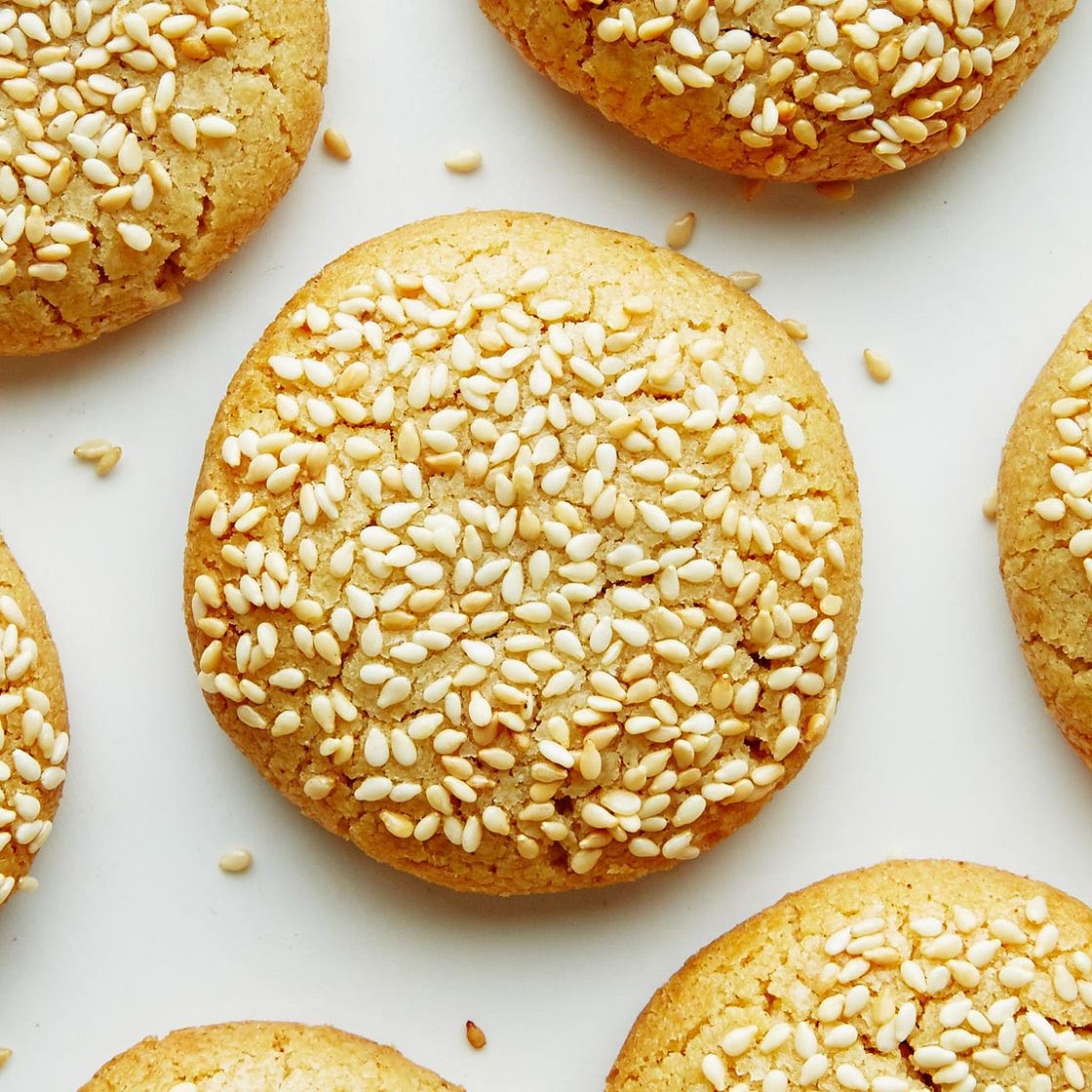 Sesame-Tahini Cookies