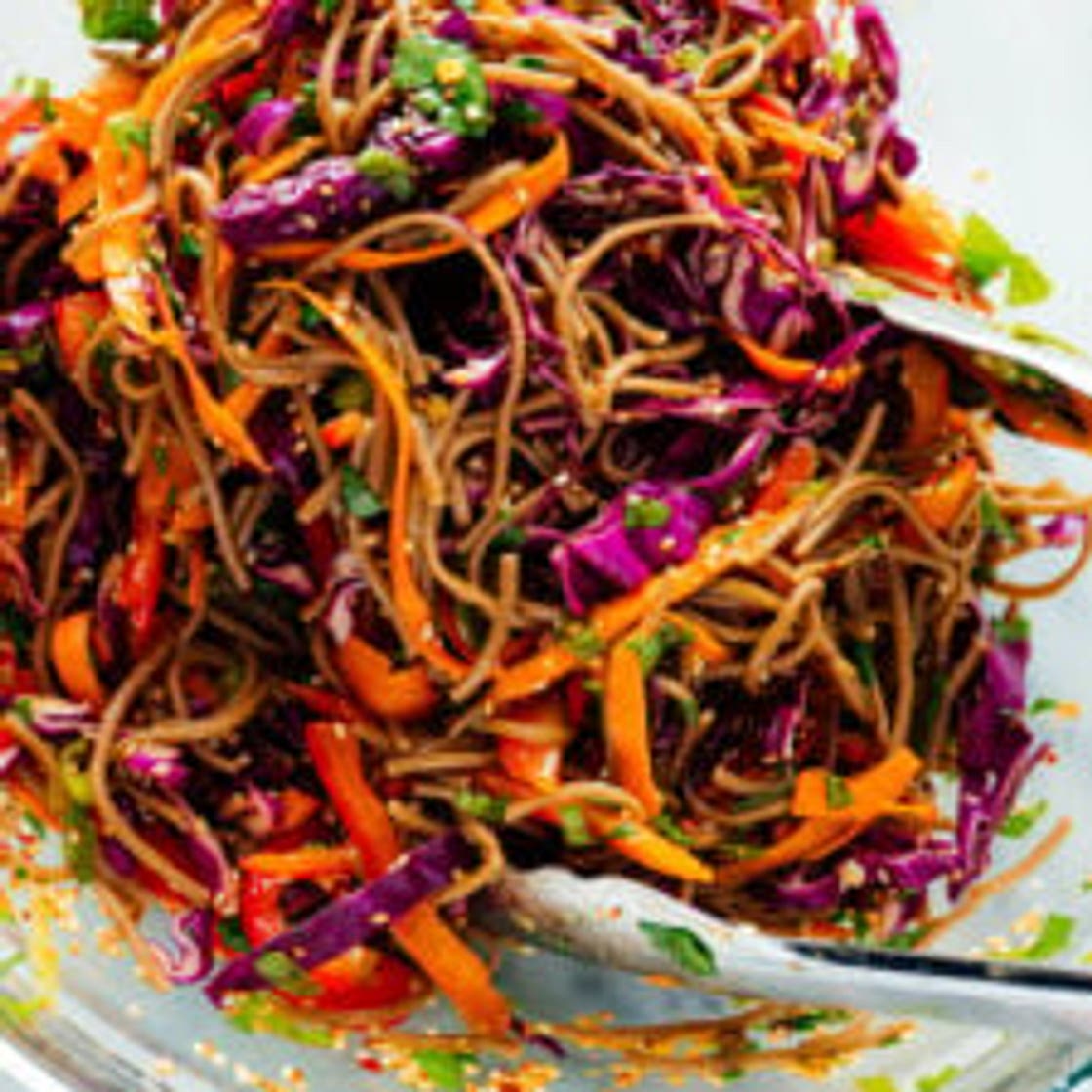 Veggie Sesame Noodles