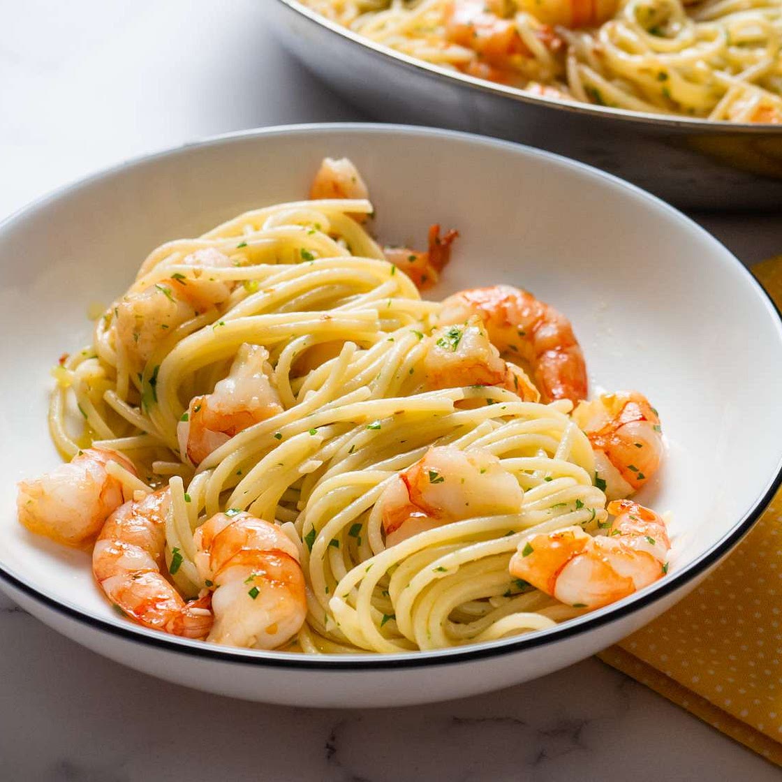 Shrimp Scampi With Pasta Recipe