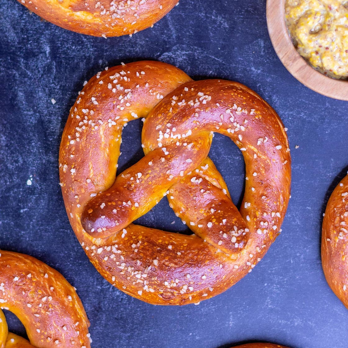Sourdough Pretzels