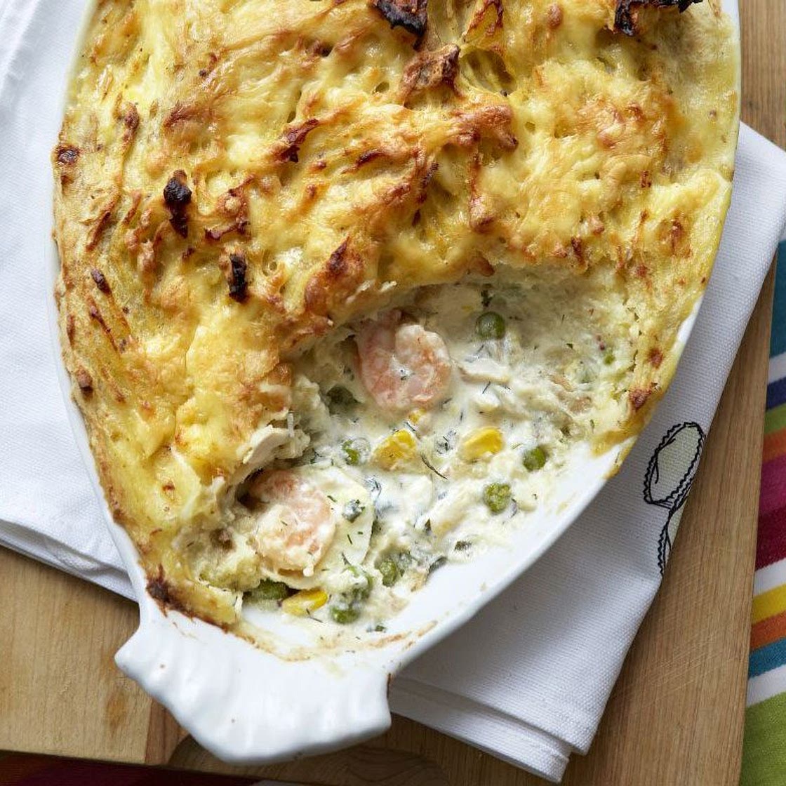 No-fuss fish pie