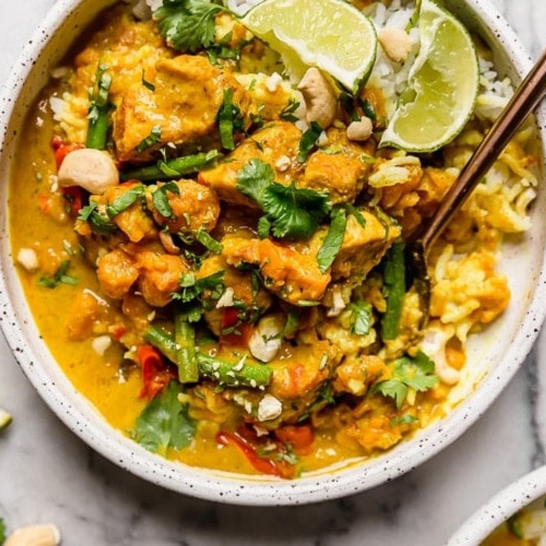 Chicken Sweet Potato Curry (Instant Pot)