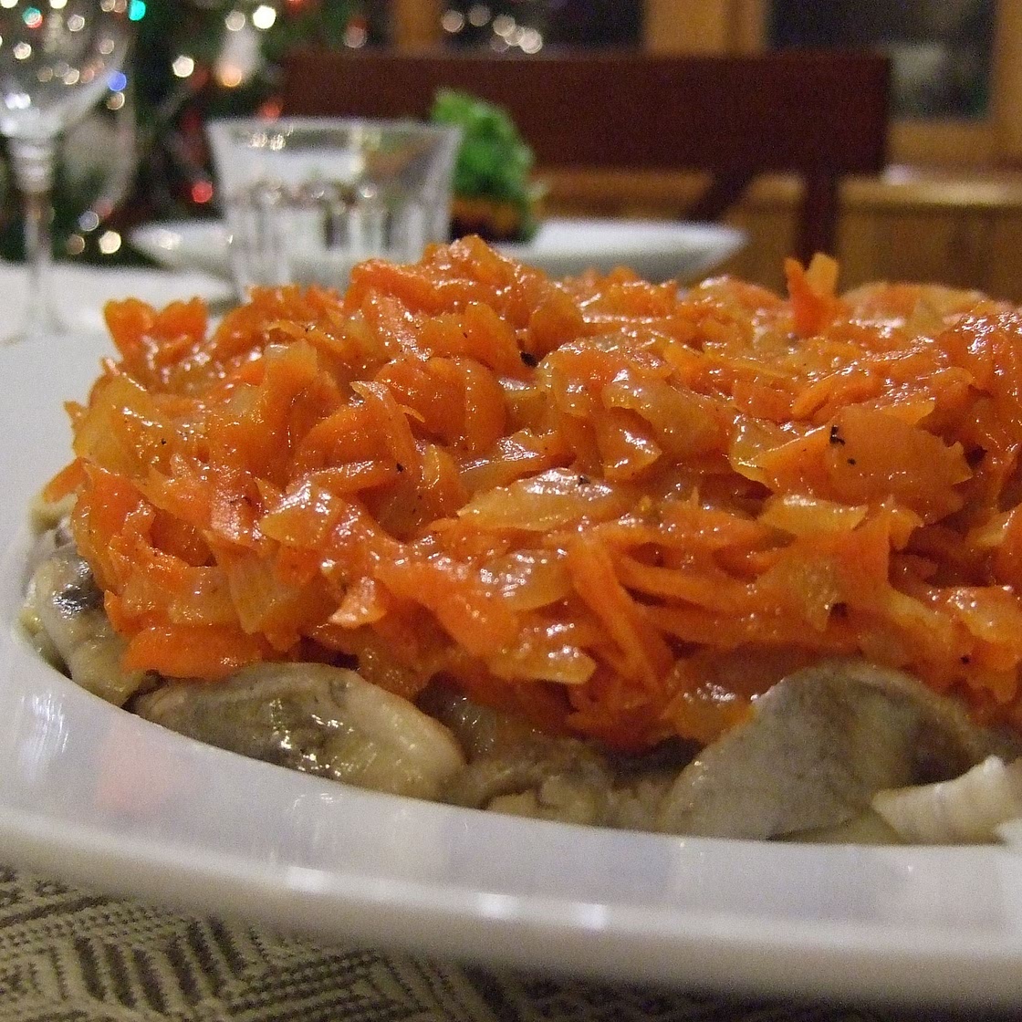 Herring with Sweet Carrots