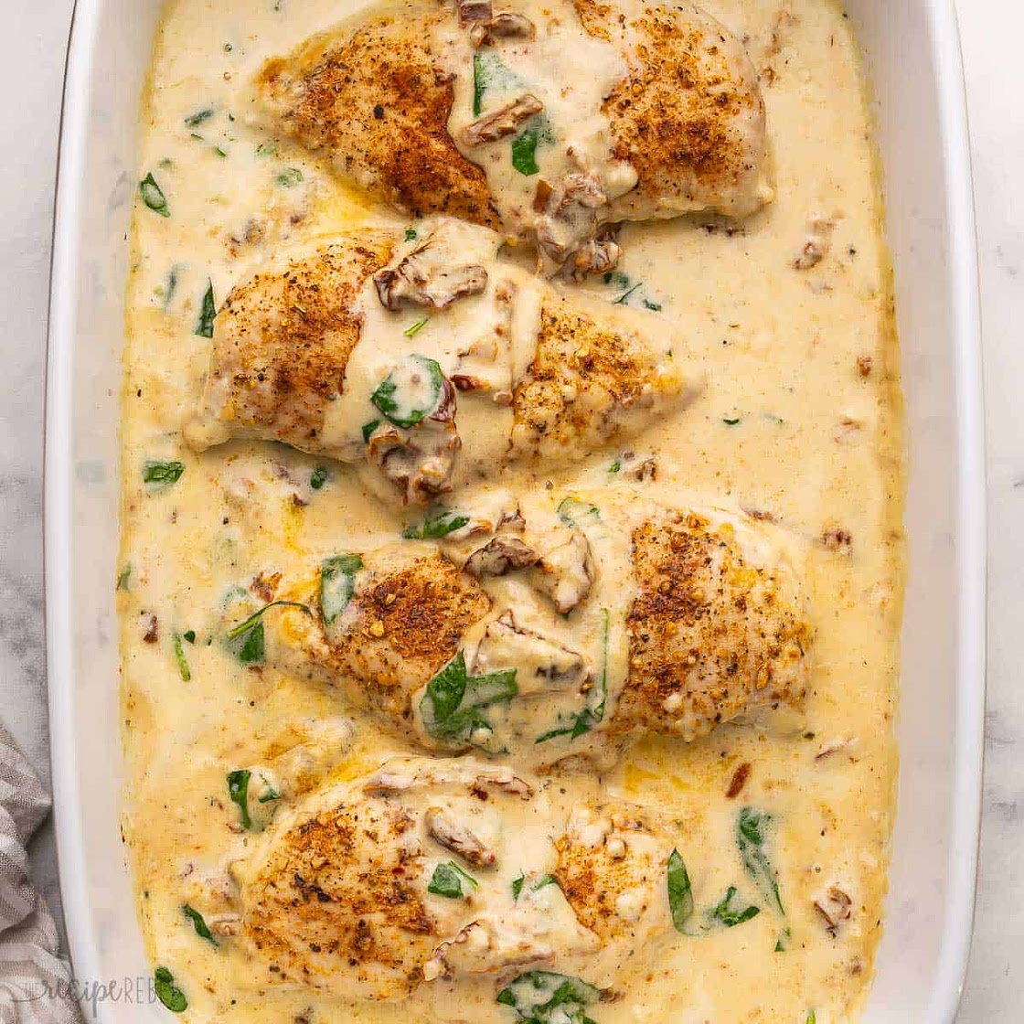 Baked Tuscan Chicken Breast