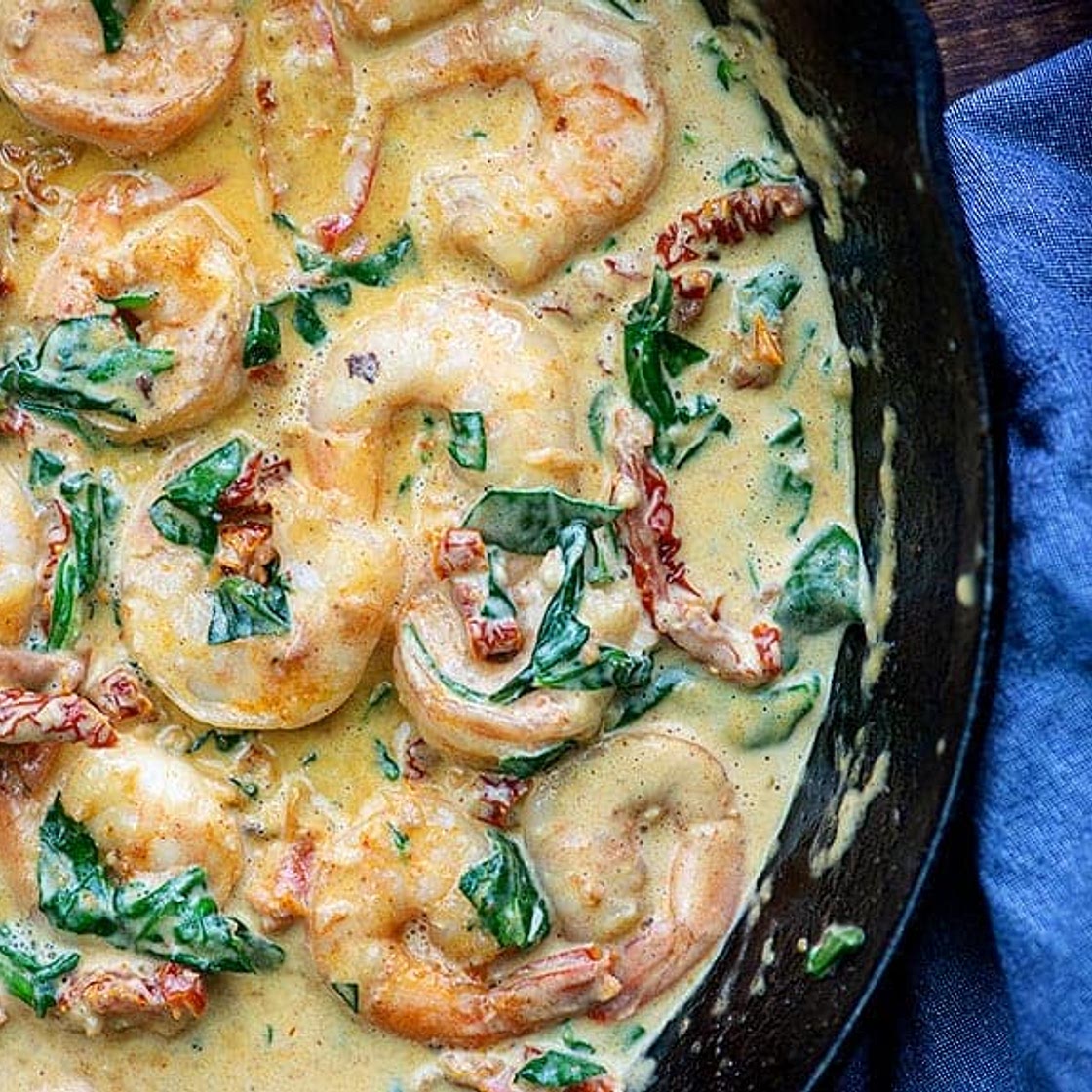 Creamy Tuscan Shrimp