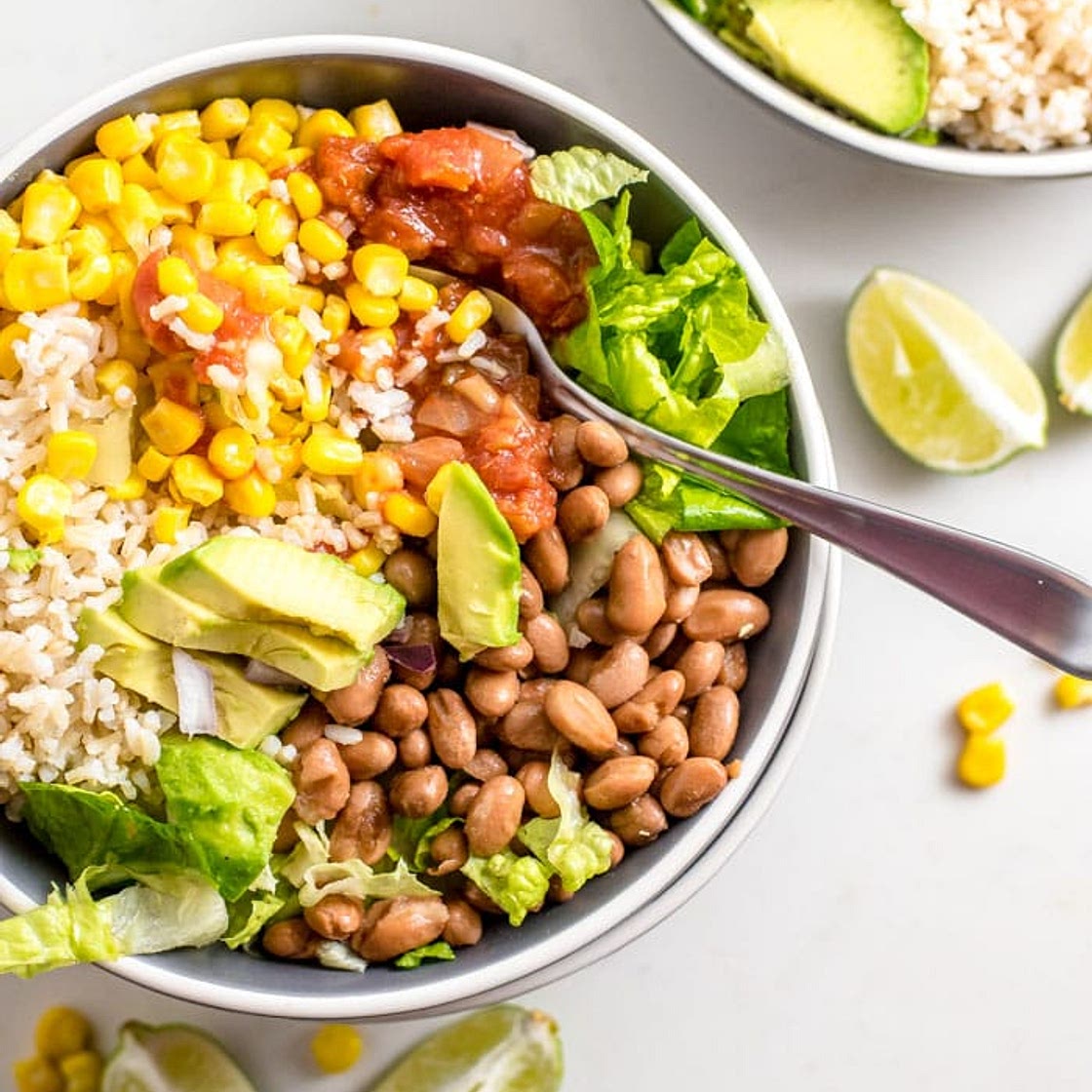 Brown Rice Burrito Bowl