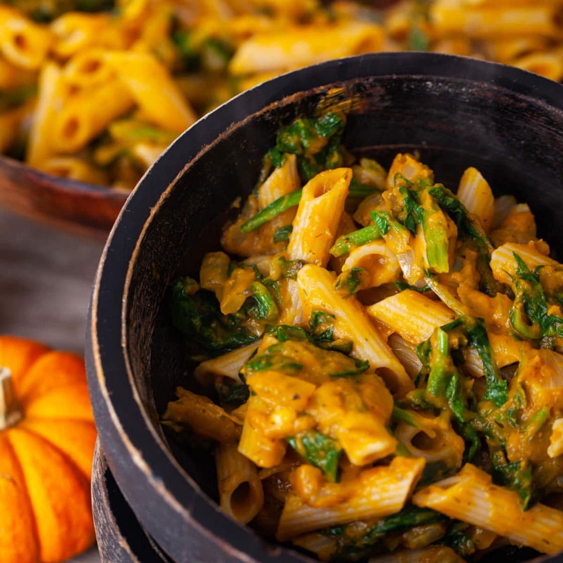 Creamy Vegan Pumpkin Pasta