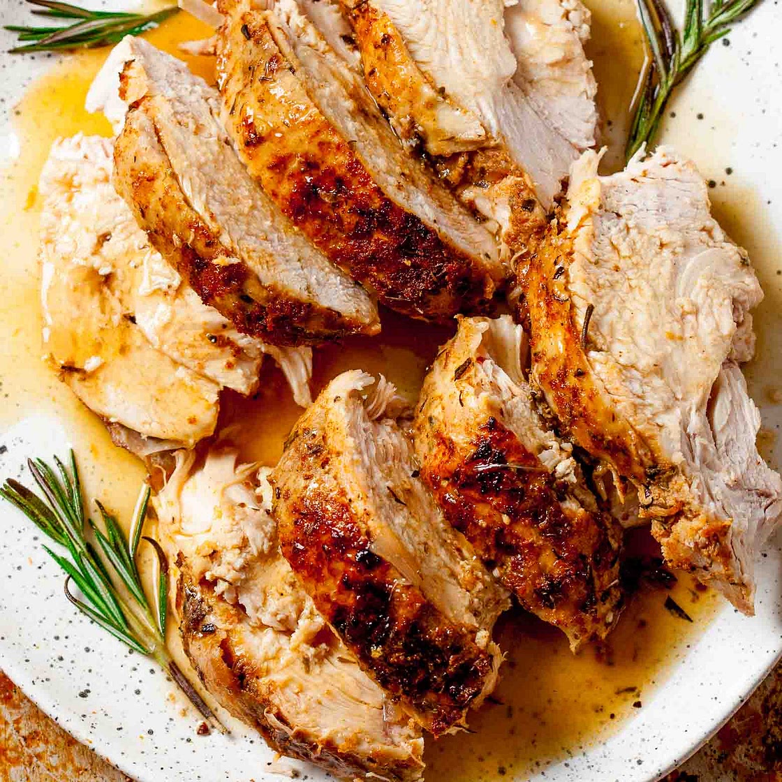 Instant Pot Turkey Breast with Gravy
