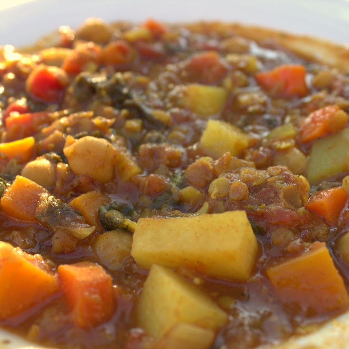 Make-Ahead Vegetarian Moroccan Stew