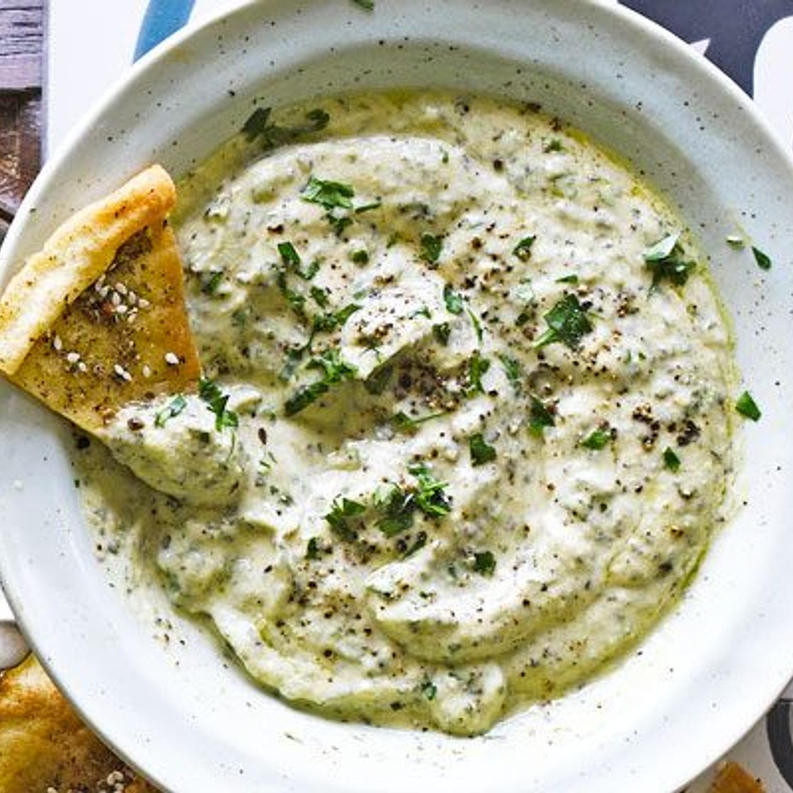 Courgette & tahini dip