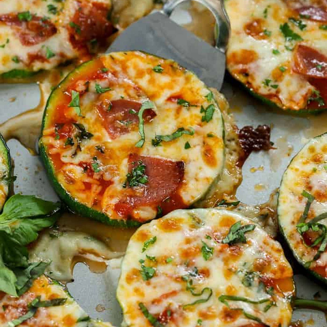 Zucchini Pizza Bites