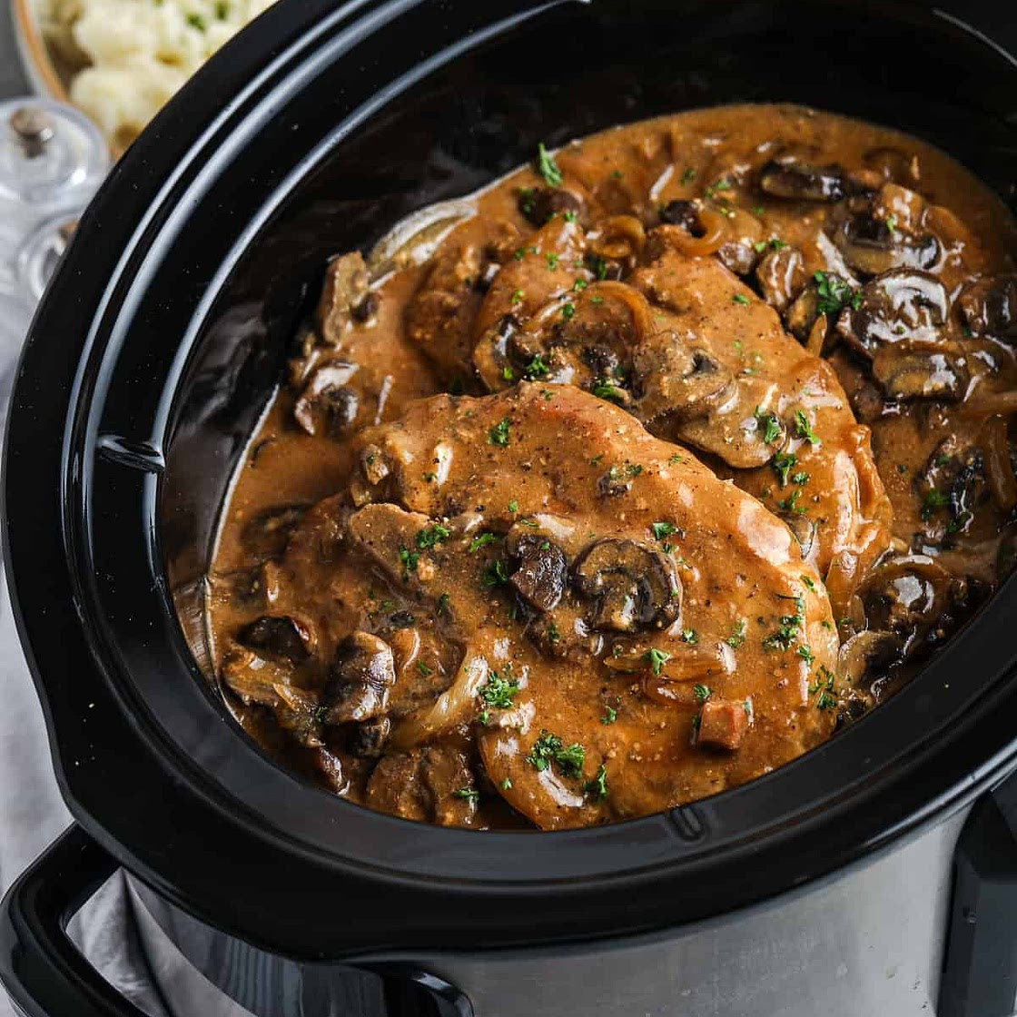 Crock Pot Pork Chops (with gravy)