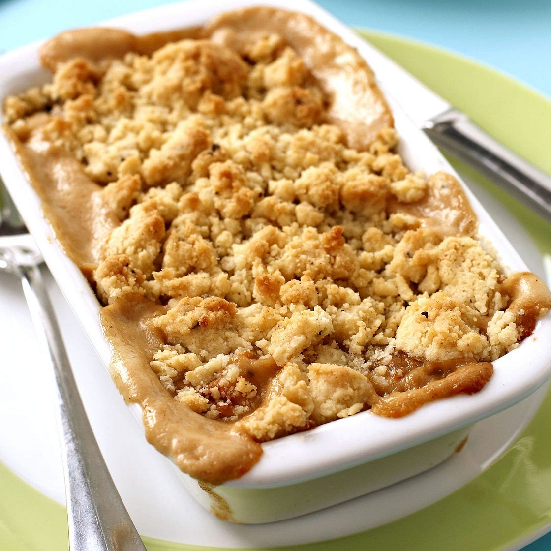 Mushroom crumble recipe